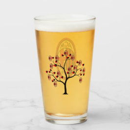 Bicchiere Milan calcio Glas