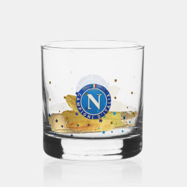 Bicchiere Scudetto Napoli Glass Whiskyglas