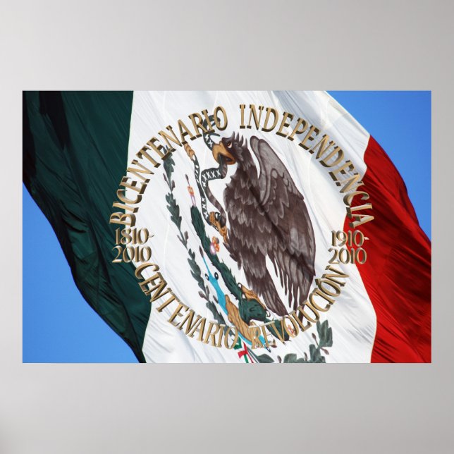 Bicentenario y Centenario Celebracion Poster (Vorne)