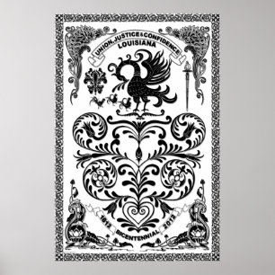 Bicentennial Louisiana Mardi Gras Party See Notes Poster