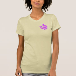 Bicep Curl Minimalist Gym - Purple Fitness Design T-Shirt