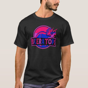 Biceratops Bisexual Ceratops Dinosaurier Lgbt Prix T-Shirt