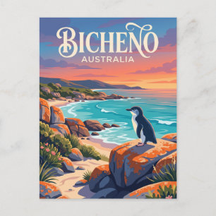 Bicheno Australien Postkarte