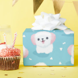 Bichon Bliss Geschenkpapier