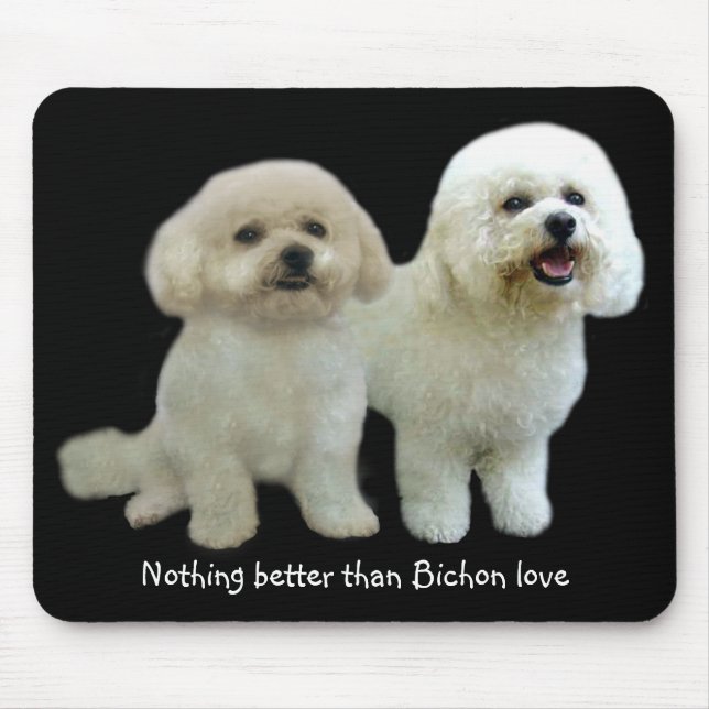 Bichon Freunde Mousepad (Vorne)