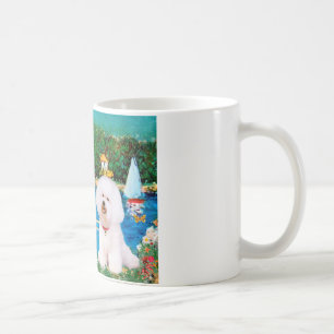 Bichon Frise 1 - Segelboote 1 Kaffeetasse
