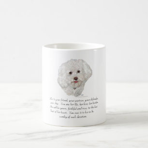 Bichon Frise Andenken WEIBLICH Tasse