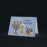 Bichon Frise Chanukah Card Menorah Dreidel Feiertagskarte<br><div class="desc">Familie und Freunde während der Chanukah Saison zu erinnern ist eine wunderbare Möglichkeit, in Touch mit den Menschen behalten, die Sie Liebe und kümmern sich. Ich habe diese Chanukah-Karten mit Liebe und Sorgfalt erstellt, und ich bin sicher, jeder, der Lieben Hunde wird sich freuen, sie zu erhalten. Sie haben die...</div>