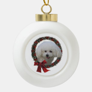 Bichon Frise Christmas Geschenke Ornament