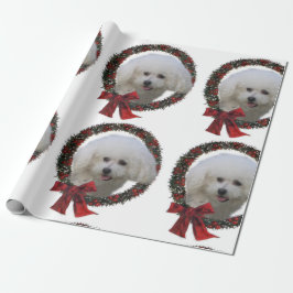Bichon Frise Christmas Geschenkpapier