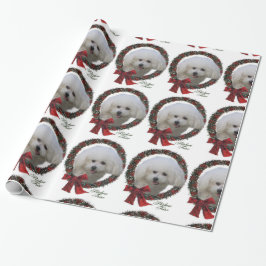 Bichon Frise Christmas Geschenkpapier