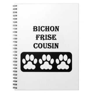 Bichon Frise Cousin Notizblock