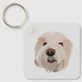 Bichon Frise Dog Lover Bichon Frise Schlüsselanhänger