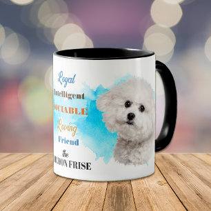 Bichon Frise Dog Loyal Friend Tasse