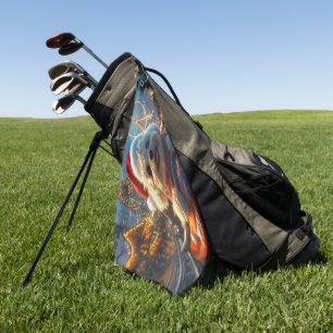 Bichon Frise Dog Roller Untersetzer Weihnachten Golfhandtuch