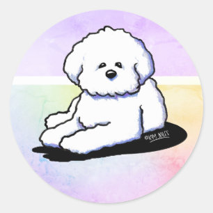 Bichon Frise Dog Stickers