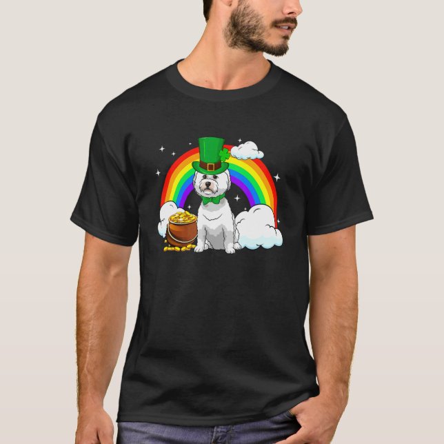 Bichon Frise Dog T-Shirt (Vorderseite)