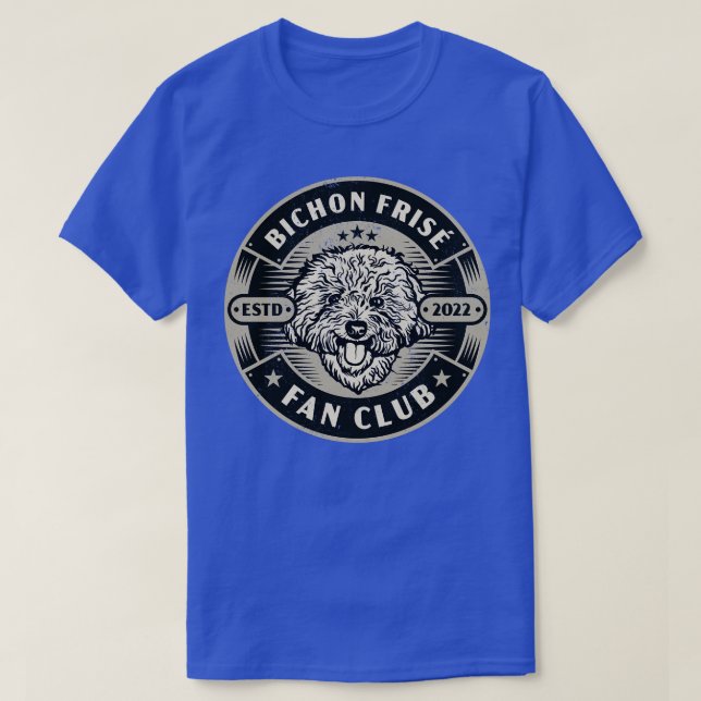 Bichon Frise Dog T-Shirt (Design vorne)