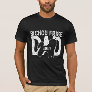Bichon Frisé Dog Vater Welpe Vater T-Shirt
