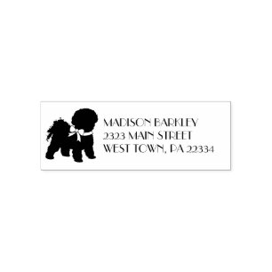 Bichon Frise Doppy Welpe Permastempel