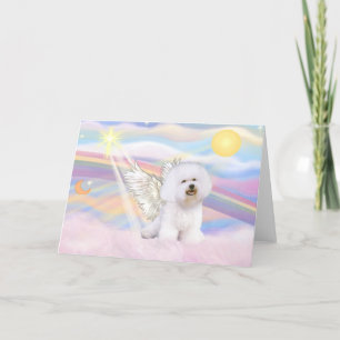 Bichon Frise Engel Karte