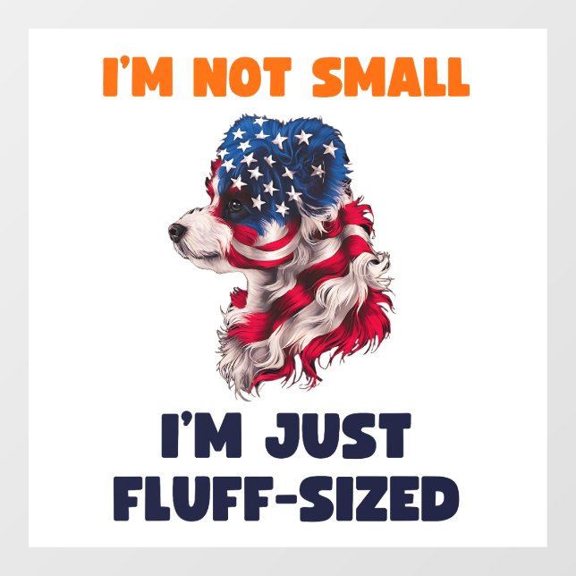 Bichon Frise Fensteraufkleber (Blatt)