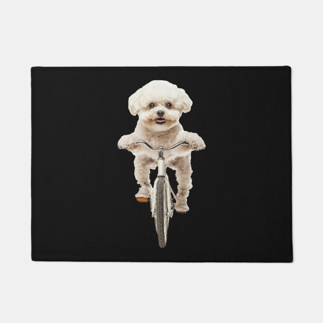 Bichon Frise Fußmatte (Vorderseite)