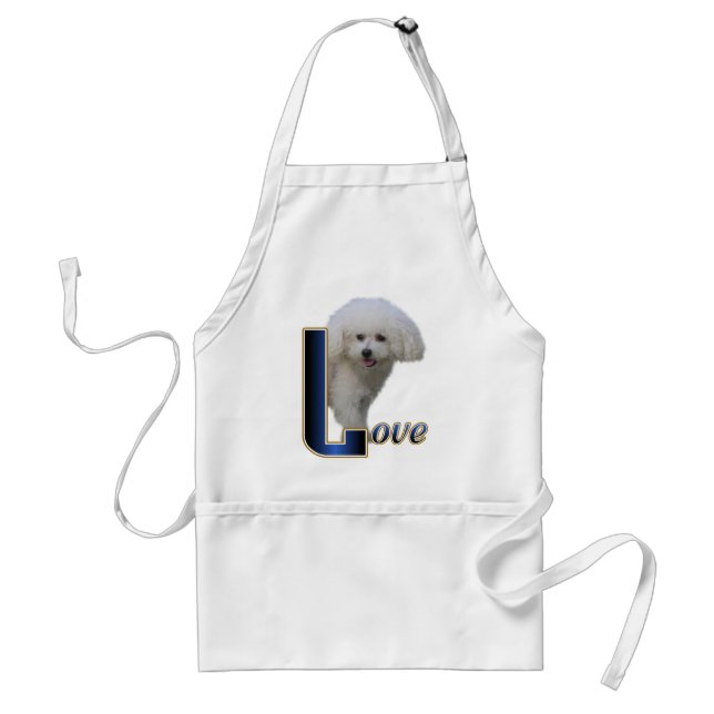 Bichon Frise Geschenke Schürze (Vorne)