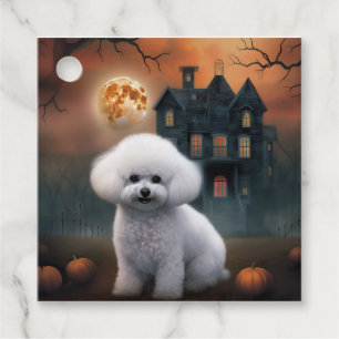 Bichon Frise Halloween Gruselig Geschenkanhänger