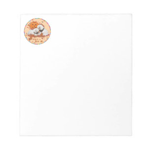 Bichon Frise Halloween Notizblock
