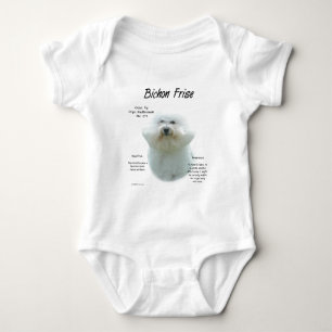Bichon Frise History; alles über Bichon Frise Baby Strampler