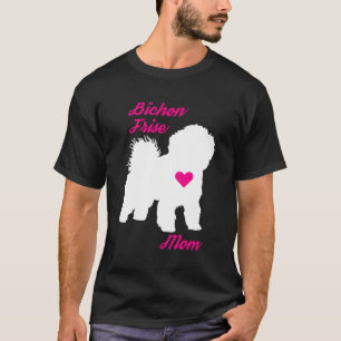 Bichon Frise Hund Mama Hooded Womens T-Shirt