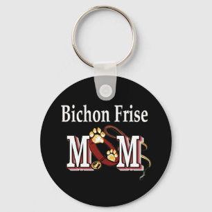 Bichon Frise Hund MUTTER Schlüsselanhänger