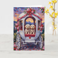 Bichon Frise Hund Valentinstag