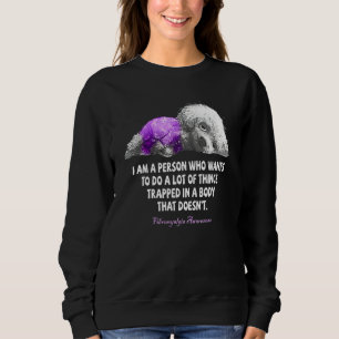 Bichon Frise Ich bin eine Person, die Will, viel z Sweatshirt
