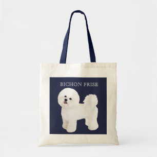 Bichon Frise illustrierte Taschen-Tasche Tragetasche
