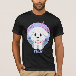 Bichon Frisé Kawaii Niedliches Geschenk Hund Haust T-Shirt