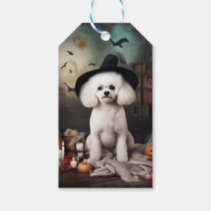 Bichon Frise Kürbisse Halloween Gruselig Geschenkanhänger
