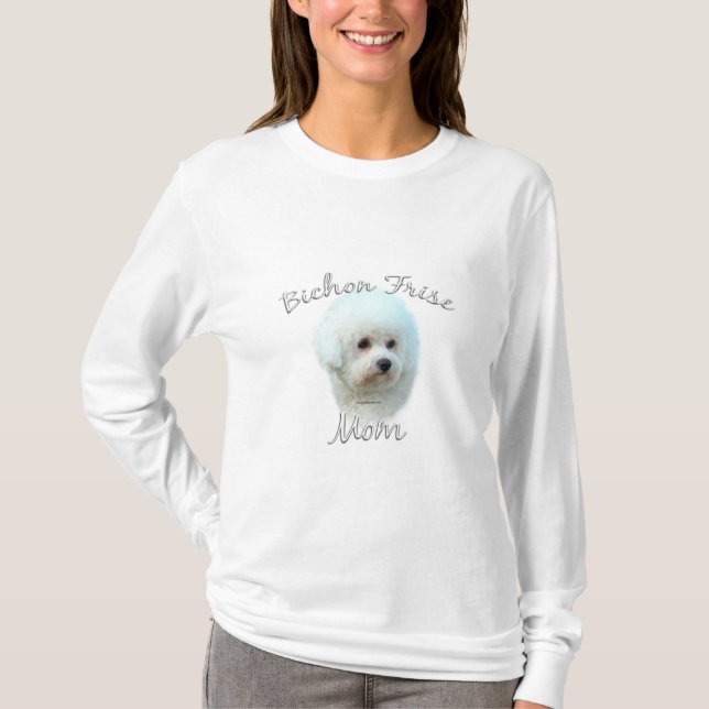 Bichon Frise Mama 2 T-Shirt (Vorderseite)