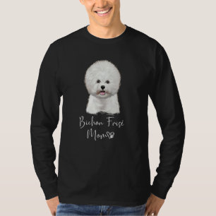 Bichon Frisé Mama Niedlich Welppy Dog Owner Bichon T-Shirt