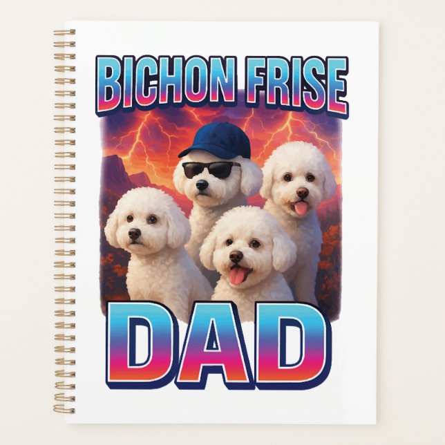 Bichon Frise Planer (Vorderseite)