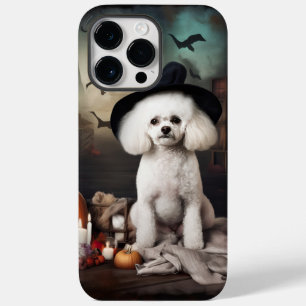 Bichon Frise Pumpkins Halloween Beängstigend Case-Mate iPhone 14 Pro Max Hülle