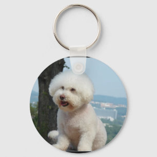 Bichon Frise Schlüsselanhänger