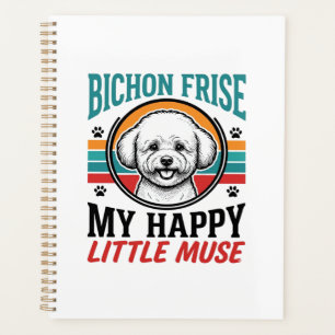 Bichon Frise Shirt Vintage Spirit Hund Art_1 Planer