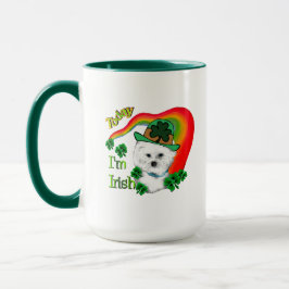 Bichon Frise St Patricks Tasse