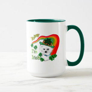 Bichon Frise St Patricks Tasse
