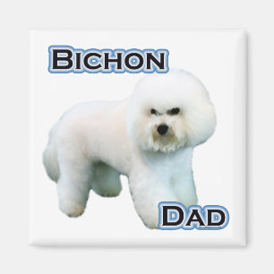 Bichon Frise Vater 4 - Magnet