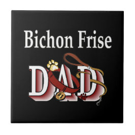 Bichon Frise Vater Fliese