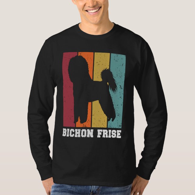 Bichon Frise Vintage  2 T-Shirt (Vorderseite)
