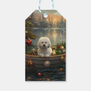 Bichon Frise Weihnachtsreise Geschenkanhänger